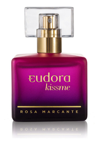 Kiss Me Rosa Marcante Deo Colônia Feminino Eudora 50ml