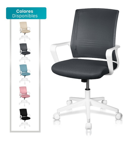 Silla Oficina Ergonómica Giratoria De Escritorio Moderna