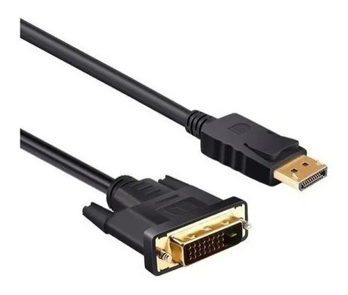 Cabo Conversor Adaptador Displayport X Dvi 24+1 Banhado