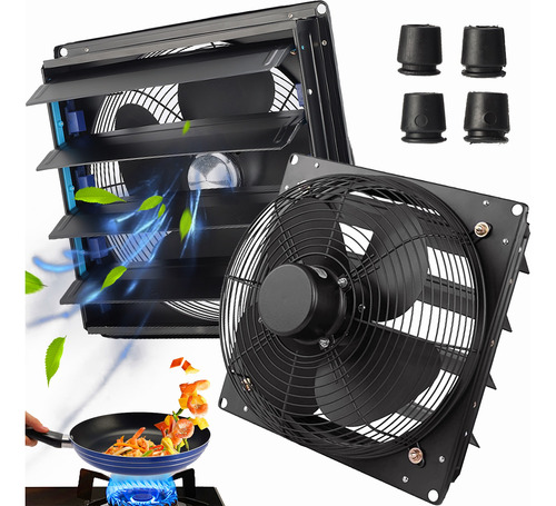 Extractor De Aire 14pulgada Industrial Fan Cocina Ventilador