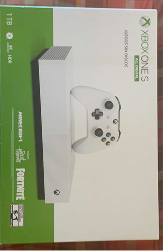 X Box One S All Digital Blanco (1t)