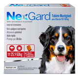 Nexgard Antipulgas E Carrapatos Caes 25 A 50kg Caixa