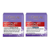 Loréal Revitalift Hialurônico Noturno 49g Diurno Fps20 49g