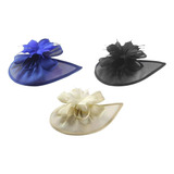 Mesh Fascinator Hat Mujeres Elegante Flor Pinza For El .