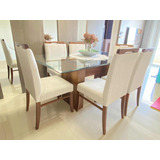 Conjunto Mesa E Cadeiras 6 Lugares - Vipdecor