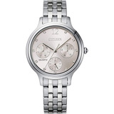 Reloj Citizen Ed8180-52x Para Mujer Plateado