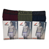 Pack X 3 Unidades Boxer De Hombre Dufour Art. 12058