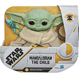 Star Wars Pelúcia Baby Yoda The Child Falante F1115 - Hasbro