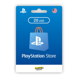 Tarjeta Psn Gift Card 20 Usd Región Usa 