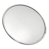 Espelho Convexo De 60 Cm De Diâmetro Acabamento Em Alumínio