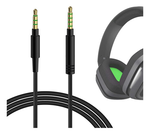 Geekria Cable De Audio Compatible Con Astro A50, A40 Tr, A4.