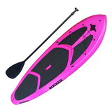 Tabla Stand Up Paddle Rigida Rosa - Rocker Stingray C/ Remo 