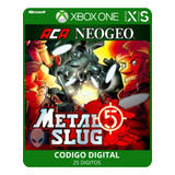 Aca Neogeo Metal Slug 5 Xbox