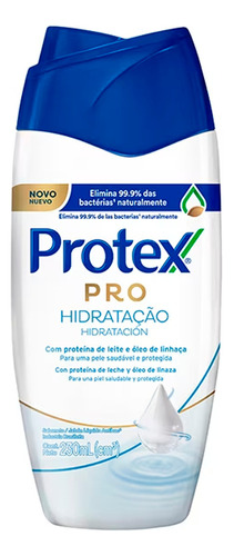 Jabon Liquido Antibacterial Pro Hidratacion 230ml Protex 