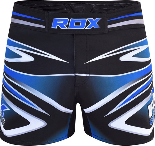 Short Azul Mma R9 Rdx Sparring Kick Boxing Box Muaythai 