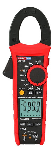 Pinza Amperimétrica Digital Uni-t Ut-219e 600a 
