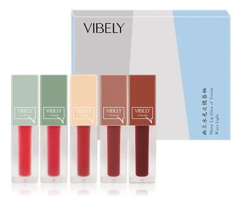 Water Gloss Lip Glaze - Vibely Estilo Coreano