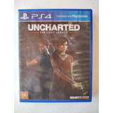 Uncharted The Lost Legacy Ps4 Mídia Física Seminovo + Nf