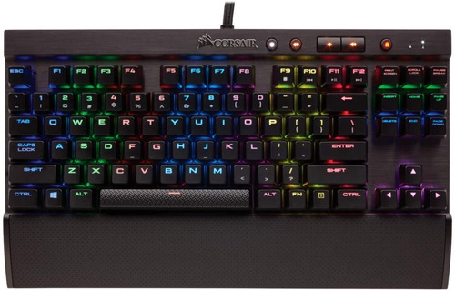 Teclado Mecanico Corsair Rgb Lux K65 Cherry Mx Red