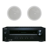 Kit Amplificador Onkyo Tx8220 Y 2 Bocinas Wharfedale C250 Ms