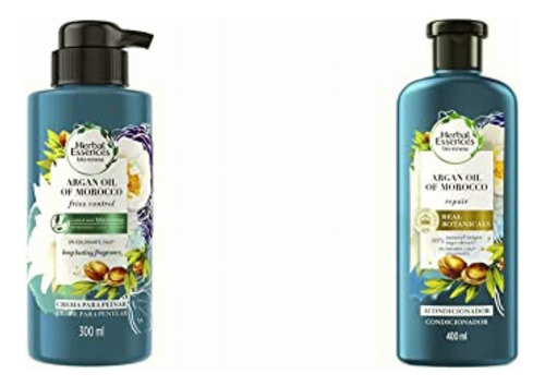 Crema Para Peinar Herbal Essences Bío Renew Argain Oil Of