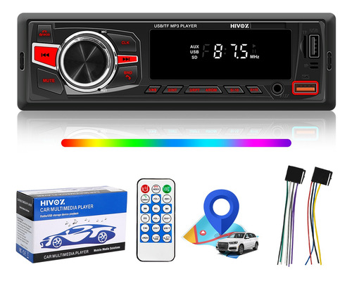 Reproductor Mp3 Con Bluetooth Coche Radio 2 Usb Sd Aux