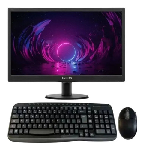 Monitor 18.5 + Kit Teclado E Mouse