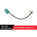 Adaptador Fakra Am Fm Rcd 330 G Vw Vento Polo Golf Jetta