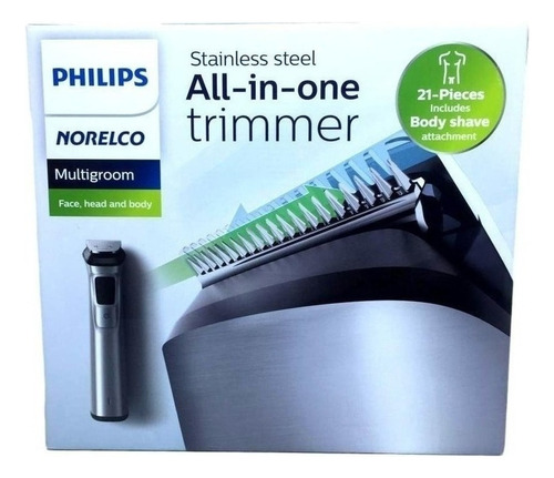 Barbeador Philips Norelco Multigroom All-in-one 8000