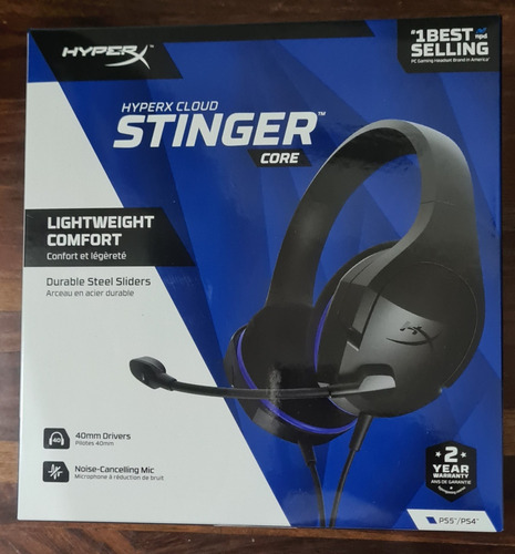 Audífonos Gamer Hyperx Cloud Stinger Core Black 