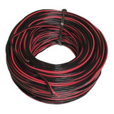 Cable Para Bafle 2 X 1 Mm Rojo Y Negro Rollo 100 Mts Envio