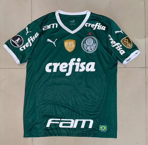 Camisa Palmeiras Puma Jogo Libertadores 2022 Tam. M Zerada
