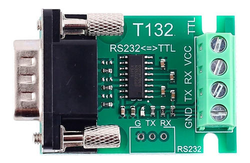 Módulo Serial Rs232 A Ttl A Uart Db9 Chip Sp3232een 3-5.5v