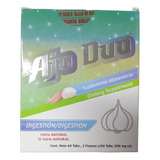 Ultradvance Ajo Duo Digestion 2 Frascos C/30 Tablts C/u Sabor Sin Sabor