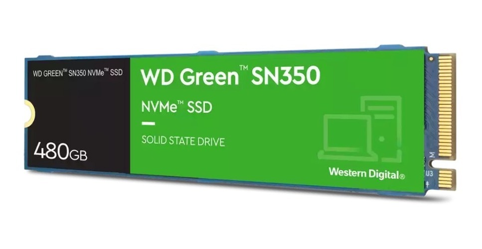 DISCO SÓLIDO WESTERN DIGITAL WD GREEN WDS480G2G0C 