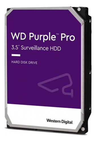 Disco Duro 8tb Western Digital Purple Pro Videovigilancia Ia