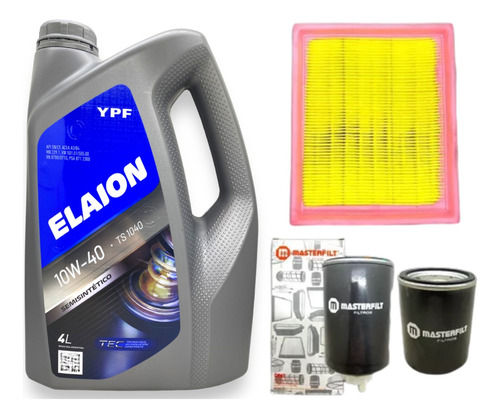 Kit Service 3 Filtros + Aceite Elaion F30 Corsa Diesel 1.7