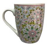 Jarro Mug Taza Conica Hoja 300 Cc Café Ceramica Pettish