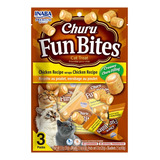 Snack Gatos Inaba Ciao Churu Fun Bites Pollo 60gr