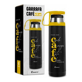 Garrafa Térmica C/ Caneca G 475ml - Pode Ser Café Cor Preto