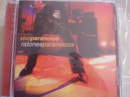 Cd Ratones Paranoicos Vivo Paranoico Rock Argentino