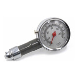 Calibre Presion De Neumatico Metálico Con Reloj Manómetro