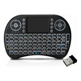 Controle Mini Teclado Universal Smart Tv Pc Bluetooth