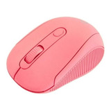 Mouse Inalámbrico Óptico Usb Fiddler Rosado