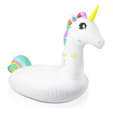 Toyandona Flotador Inflable Gigante De Unicornio Para Piscin