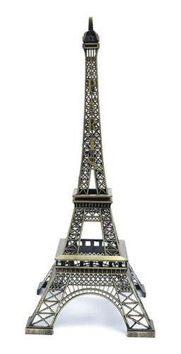 Maqueta Arquitectónica De La Torre Eiffel De París Hecha A M