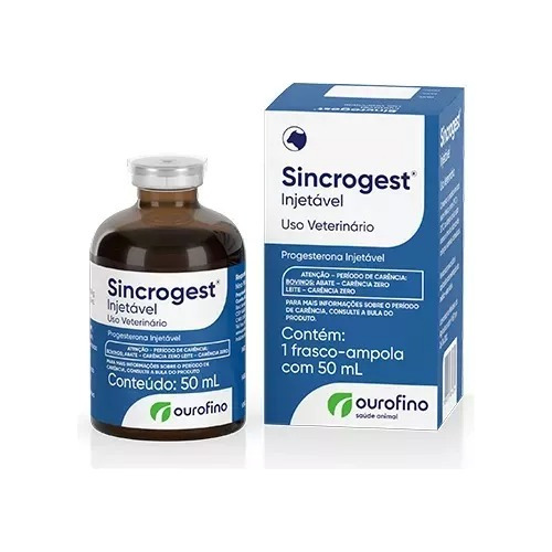 Sincrogest Injetável 50ml Ourofino - Envio Imediato