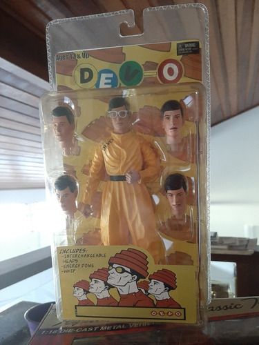 Devo (cabeças Trocáveis) 2005 Neca - Lacr Fábrica 