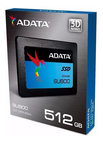 Estado Solido Ssd Adata Su800 2.5 512gb Sata Laptop Pc 