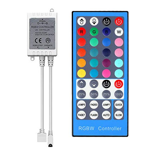 Control Remoto Tira De Luces Led Rgbw, Controlador De 4...